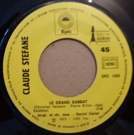 Claude Stefane - L'arc En Ciel 17966 Vinyl Singles Vinyl Goed / Hoes Goed