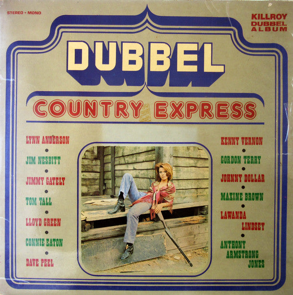 Various - Country Express (LP) 44498 Vinyl LP Vinyl Goed / Hoes Goed