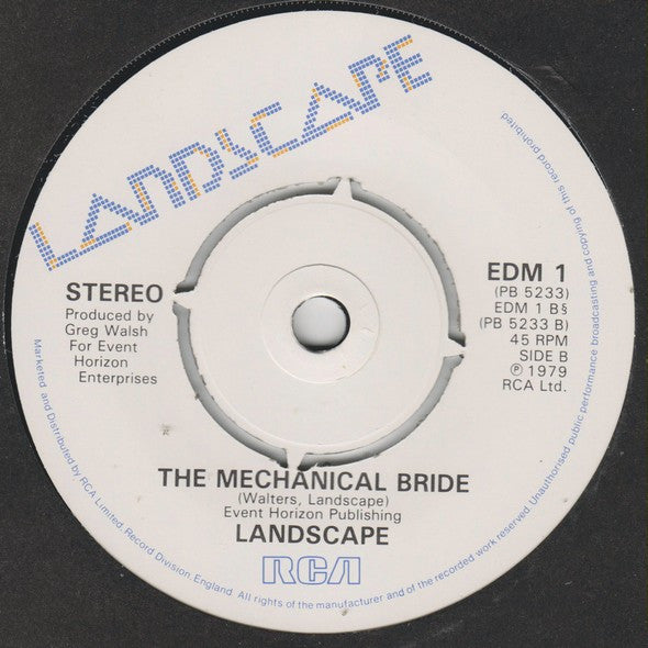 Landscape - European Man 18325 Vinyl Singles Vinyl Goed / Hoes Goed