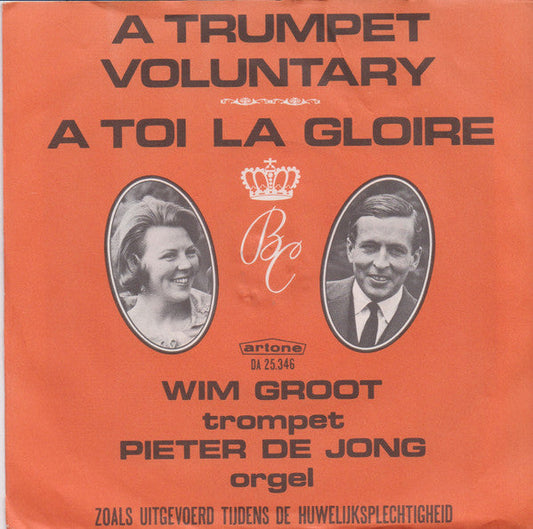 Wim Groot And Pieter de Jong - A Trumpet Voluntary 38148 Vinyl Singles Vinyl Goed / Hoes Goed