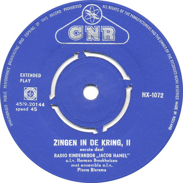 Kinderkoor Jacob Hamel - Zingen In De Kring (Deel 2) 33189