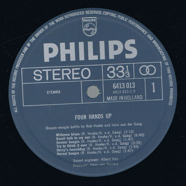 Rob Hoeke und Hein van der Gaag – Four Hands Up (LP) 45194