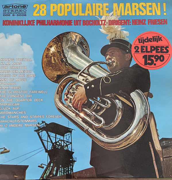 Koninklijke Philharmonie Bocholtz - 28 Populaire Marsen! (LP) 48121 Vinyl LP Dubbel Vinyl Goed / Hoes Goed
