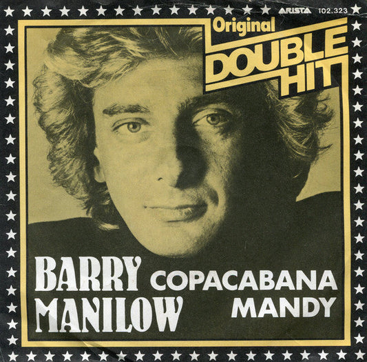 Barry Manilow - Copacabana 38813 Vinyl Singles Vinyl Goed / Hoes Goed