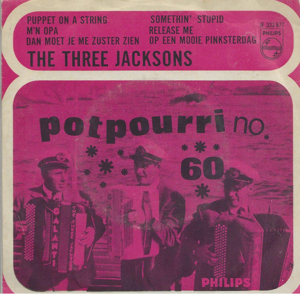 3 Jacksons - Potpourri Nr. 60 33033 Vinyl Singles Vinyl Goed / Hoes Sticker