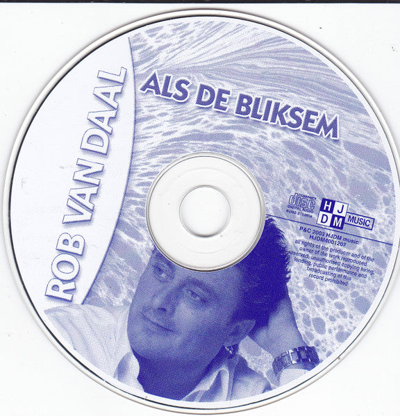 Rob Van Daal - Als De Bliksem (CD) 70488 Compact Disc Goede Staat