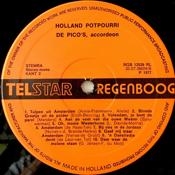 Pico's – Dutch Potpourri (LP)
