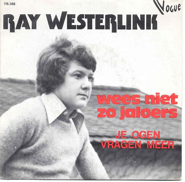 Ray Westerlink - Wees Niet Zo Jaloers (B) 36671 Vinyl Singles Vinyl Goed / Hoes Redelijk