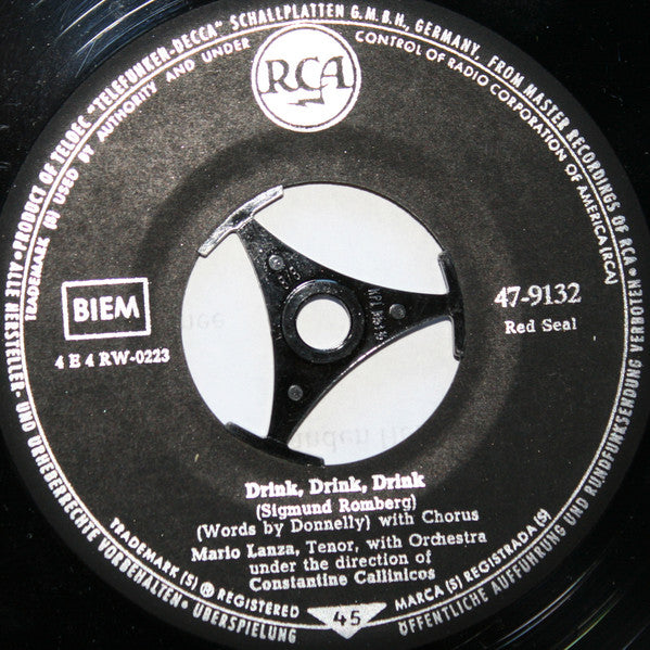 Mario Lanza - Sing For You 29487 Vinyl Singles Vinyl Goed / Hoes Goed