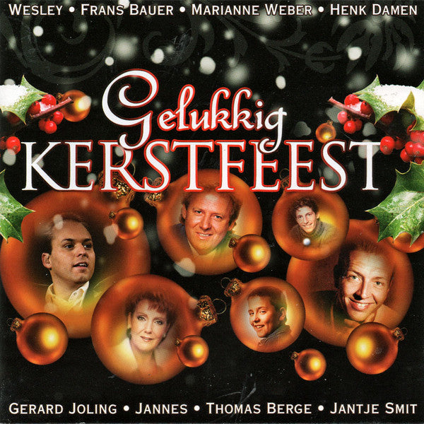Various - Gelukkig Kerstfeest (CD) Compact Disc Vinyl Goed / Hoes Goed
