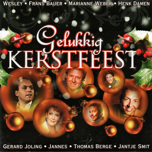 Various - Gelukkig Kerstfeest (CD) Compact Disc Vinyl Goed / Hoes Goed