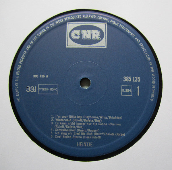 Heintje - 24 Successen (LP) 49249b Vinyl LP Dubbel Vinyl Goed / Hoes Redelijk