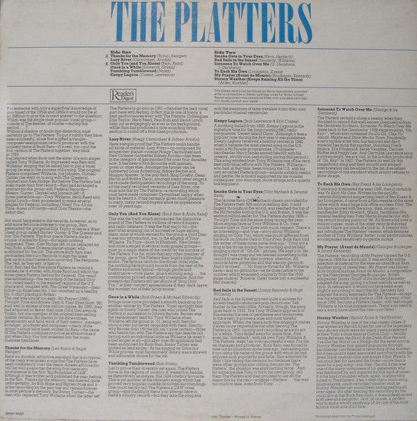 Platters - The Platters (LP) 45452 Vinyl LP Vinyl Goed / Hoes Goed