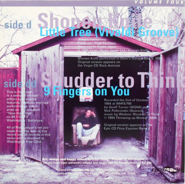 Shonen Knife / Shudder To Think - Little Tree (Vivaldi Groove) / 9 Fingers On You 15894