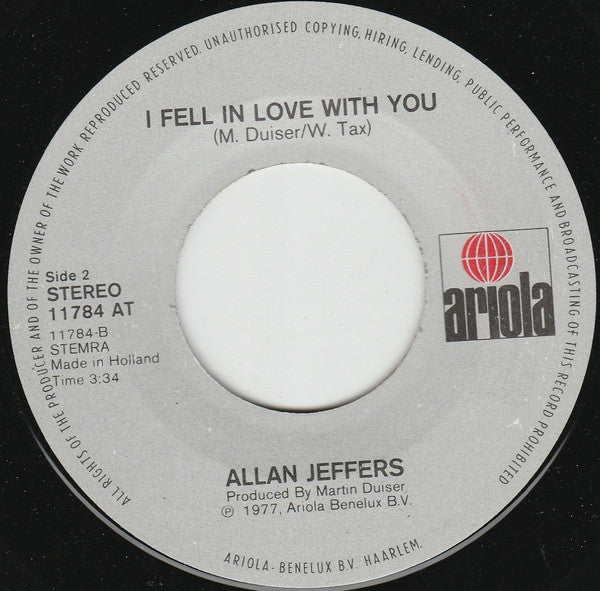 Allan Jeffers - Stop Still 19360