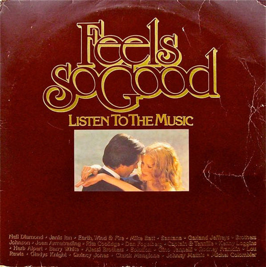 Various - Feels So Good - Listen To The Music (LP) 50923 Vinyl LP Dubbel Vinyl Goed / Hoes Goed