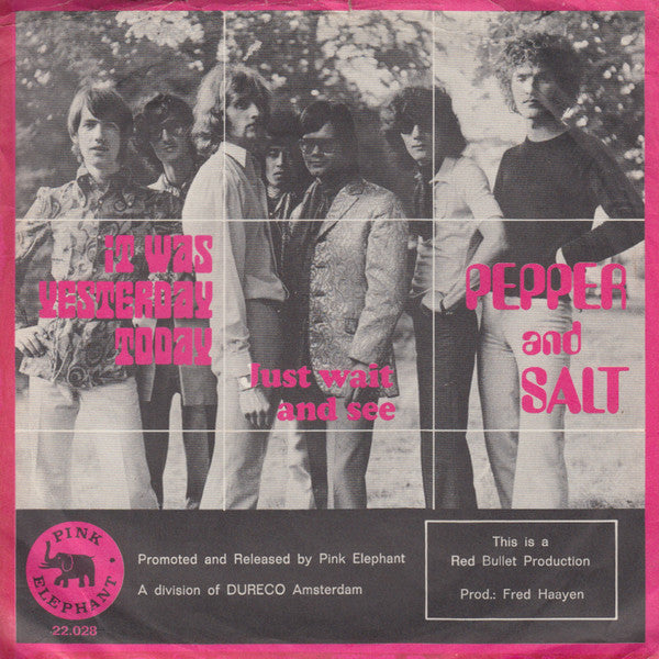 Pepper & Salt - It Was Yesterday Today 18561 Vinyl Singles Vinyl Goed / Hoes Goed