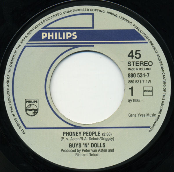 Guys 'N' Dolls - Phoney People 30464