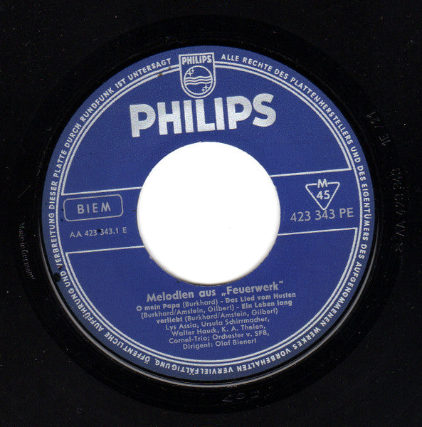 Various - Feuerwerk 28400 Vinyl Singles EP Vinyl Goed / Hoes Goed