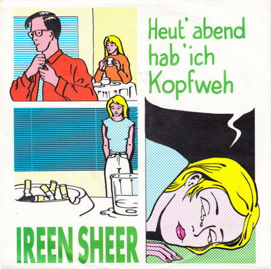 Ireen Sheer - Heut' Abend Hab' Ich Kopfweh 09494 Vinyl Singles Vinyl Goed / Hoes Goed