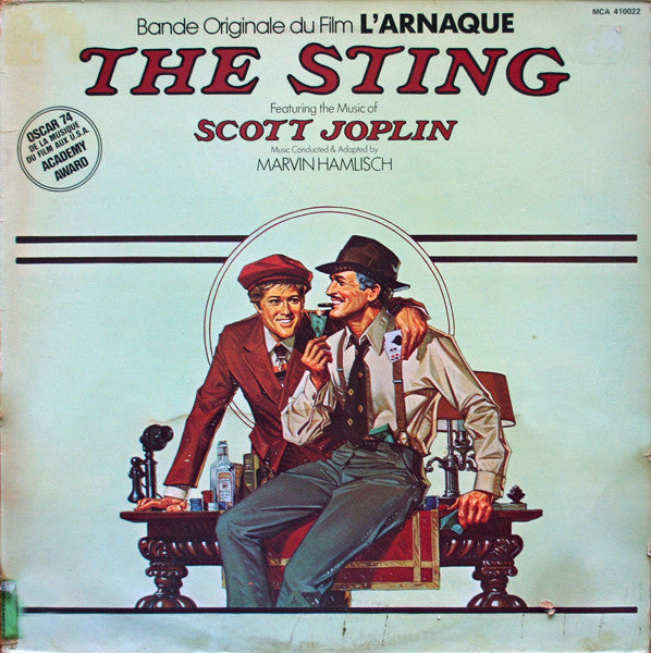 Scott Joplin Music Conducted & Adapted By Marvin Hamlisch - The Sting (LP) 42137 Vinyl LP Vinyl Goed / Hoes Goed