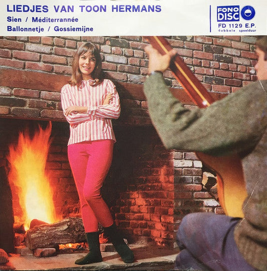 Ab Reinders - Liedjes Van Toon Hermans 38900 Vinyl Singles Vinyl Goed / Hoes Goed