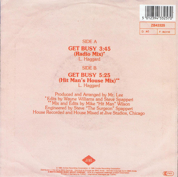 Mr. Lee - Det Busy 33305 Vinyl Singles Vinyl Goed / Hoes Goed