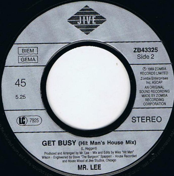 Mr. Lee - Det Busy 33305 Vinyl Singles Vinyl Goed / Hoes Goed