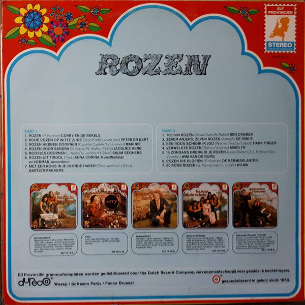 Various - Rozen (LP) 43970 Vinyl LP Vinyl Goed / Hoes Goed