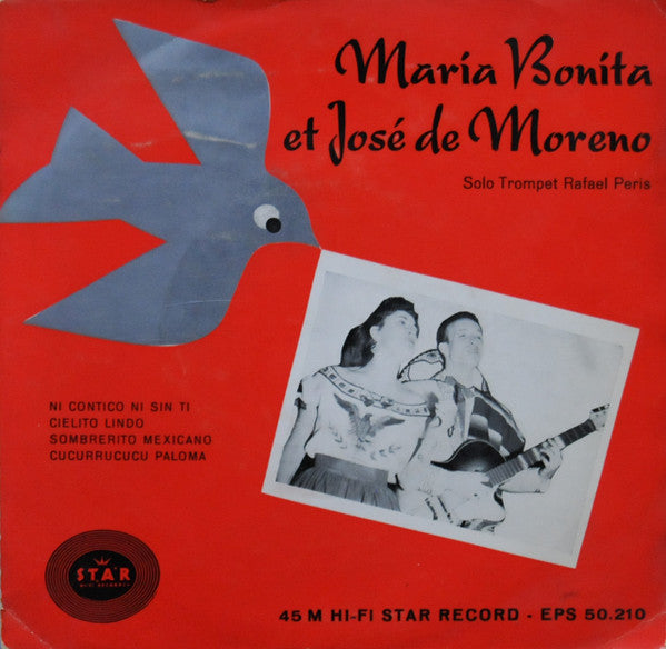 María Bonita Y José De Moreno - Ni Con Tico Ni Sin Ti 17031 Vinyl Singles EP Vinyl Goed / Hoes Goed