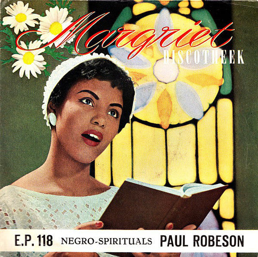 Paul Robeson - Negro Spirituals 24728 Vinyl Singles EP Vinyl Goed / Hoes Goed