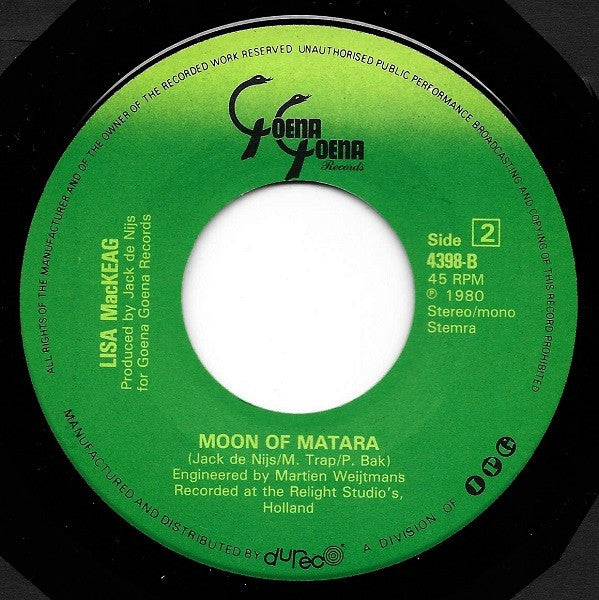 Jack Jersey & Lisa MacKeag - Send A Little Bit Of Love 29738 Vinyl Singles Vinyl Goed / Hoes Goed