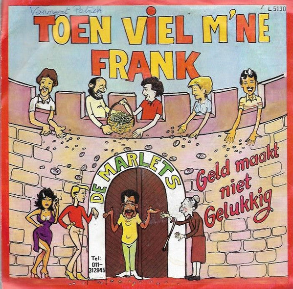 Marlets - Toen Viel M'ne Frank 29647 Vinyl Singles Vinyl Goed / Hoes Goed
