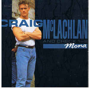 Craig McLachlan & Check 1-2 - Mona 20033 Vinyl Singles Vinyl Goed / Hoes Goed
