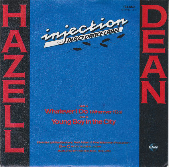 Hazell Dean - Whatever I Do 30133 Vinyl Singles Vinyl Goed / Hoes Goed