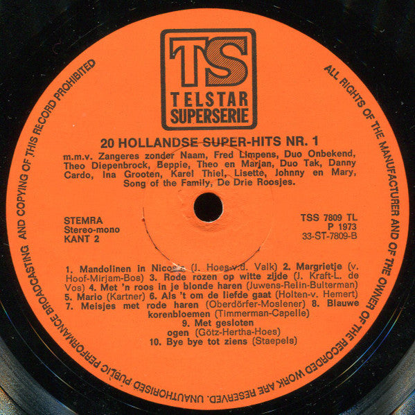 Various - 20 niederländische Superhits (LP) 43609