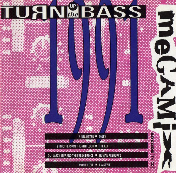 Various - Turn Up The Bass Megamix 1991 (CD) 70774 Compact Disc Goede Staat