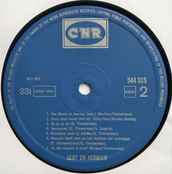 Gert & Hermien – 12½ Jahre Gert & Hermien (LP) 42485