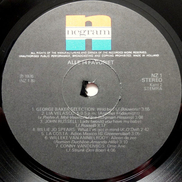 Various - All 14 Favorite (LP) 51368