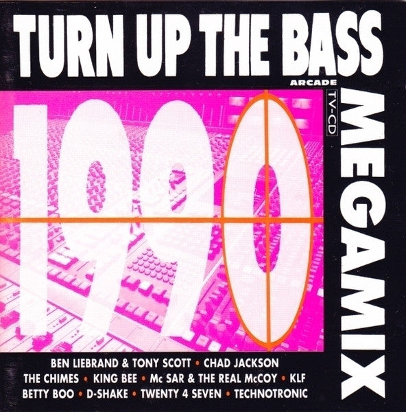 Various - Turn Up The Bass Megamix 1990 (CD) 70845 Compact Disc Goede Staat