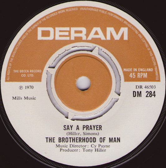 Brotherhood Of Man - United We Stand 27469 Vinyl Singles Vinyl Goed / Hoes Goed