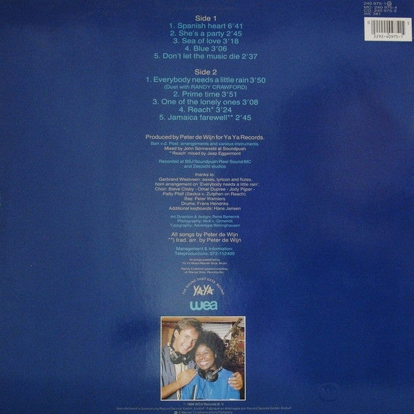 Gerard Joling - Sea Of Love (LP) Vinyl LP Vinyl Zeer Goed / Hoesje Goed "VINYLSINGLES.NL"