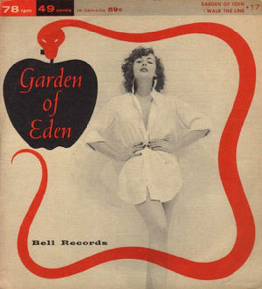 Artie Malvin / Michael Stewart - Garden Of Eden / I Walk The Line 41642 Vinyl Singles Vinyl Goed / Hoes Goed