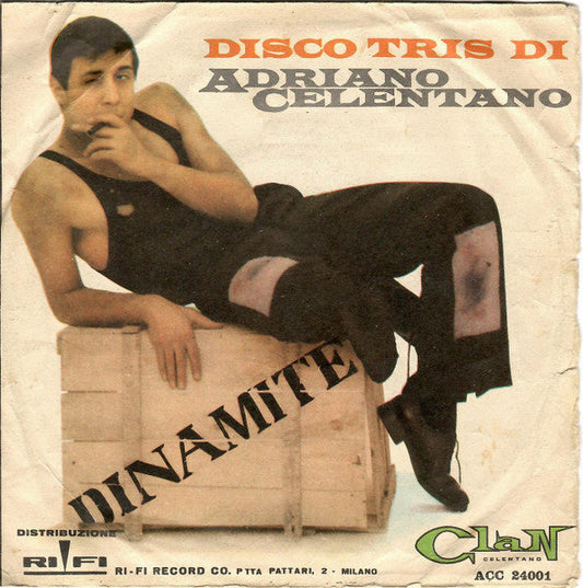 Adriano Celentano - Stai Lontana Da Me 32993 Vinyl Singles Vinyl Goed / Hoes Goed