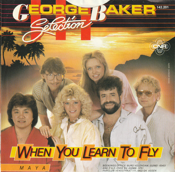 George Baker Selection - When You Learn To Fly 19155 Vinyl Singles Vinyl Goed / Hoes Goed