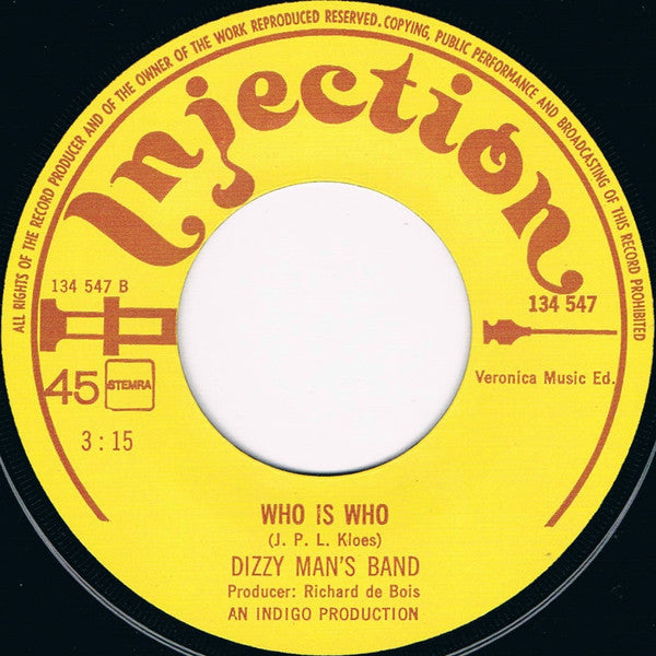 Dizzy Man's Band - A Matter Of Facts 17219 Vinyl Singles Vinyl Goed / Hoes Goed