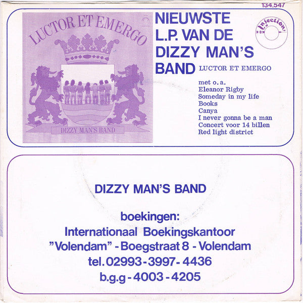 Dizzy Man's Band - A Matter Of Facts 17219 Vinyl Singles Vinyl Goed / Hoes Goed