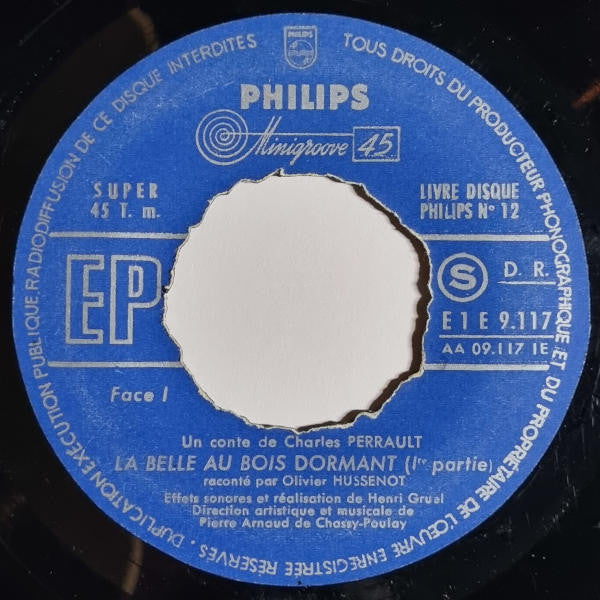 Olivier Hussenot - La Belle Au Bois Dormant 31405 Vinyl Singles Vinyl Goed / Hoes Goed