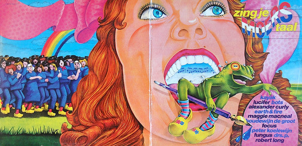 Various - Zing In Je Moerstaal (LP) 51172 Vinyl LP Dubbel Vinyl Goed / Hoes Goed