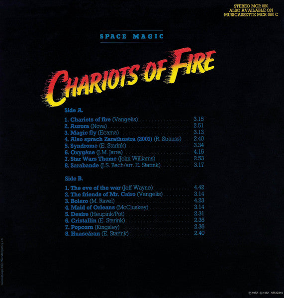 Space Magic - Chariots Of Fire And 15 Other Great Synthesizer Hits (LP) 51969 Vinyl LP Vinyl Goed / Hoes Zie Foto